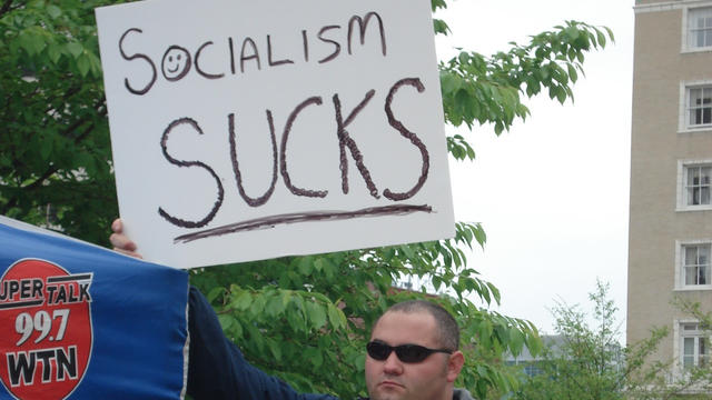 A 2009 Tea Party protest in Nashville, Tennessee 