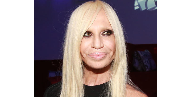 donatella versace, 2014